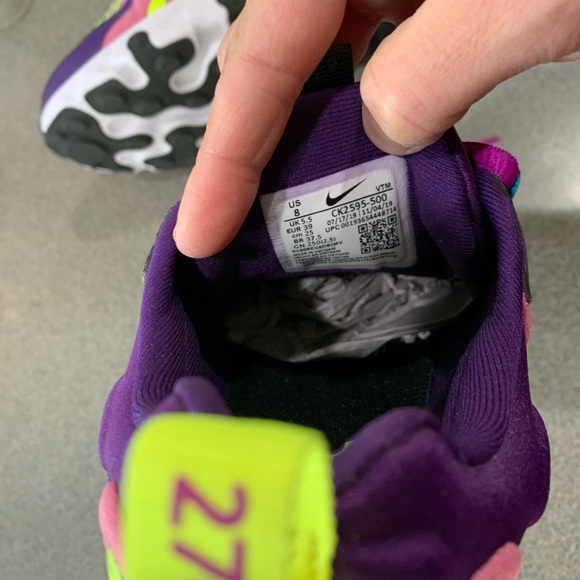 Nike Air Max 270 React Eng Women’s size 8 - Picture 8 of 9